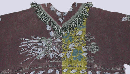 Brown and Chartreuse Floral